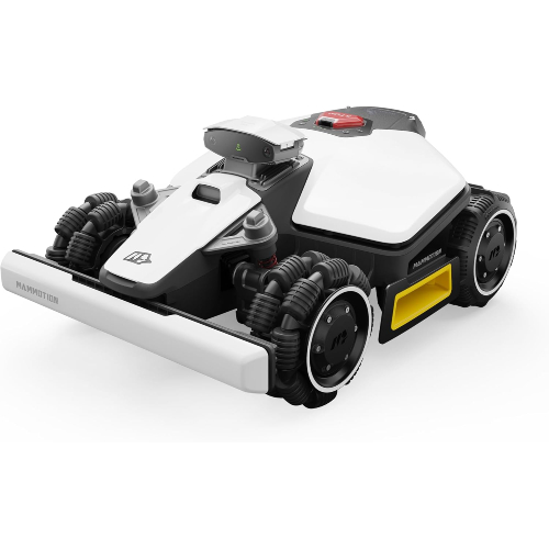 Mähroboter ohne Begrenzungskabel, Auto-Kartierung, Empf. 800m², Max. 1000m², mit 4G-Modul, 80% Steigung, Omni-Räder