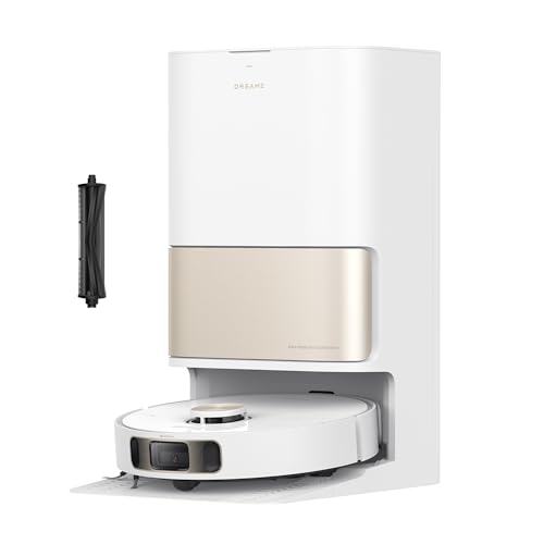 Saugroboter mit 7.000 Pascal starker Saugkraft, rotierenden Wischscheiben, All-In-One-Station