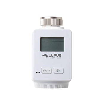 Smartes Heizkörperthermostat mit automatischer Temperaturregelung nach Zeitplan via Tablet oder Smartphone.