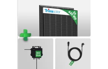 880 Watt Balkonkraftwerk mit Kabel