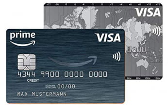 Die Amazon.de Visa Kreditkarte zahlt sich für sie aus. Für Prime-Mitglieder ist die Karte kostenlos. Jetzt beantragen und Vorteile sichern.