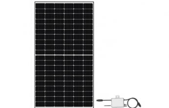 Solarmodul mit Wechselrichter