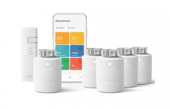 Smartes Heizkörper-Thermostat Starter Kit V3+ mit 5 Thermostaten & Bridge