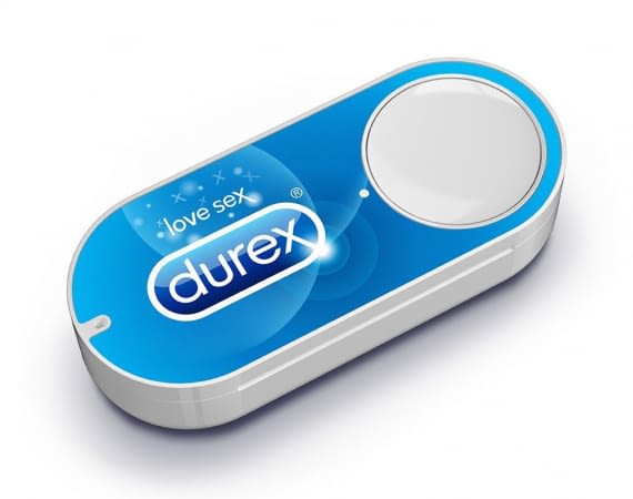Der Dash Button von Amazon für Durex-Produkte