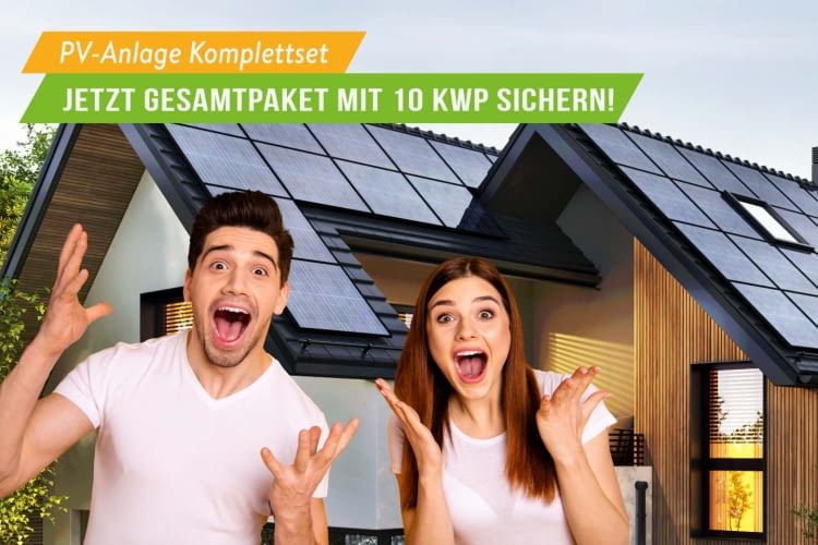 Das beste Angebot für PV-Anlagen Interessierte bietet aktuell solarhandel24