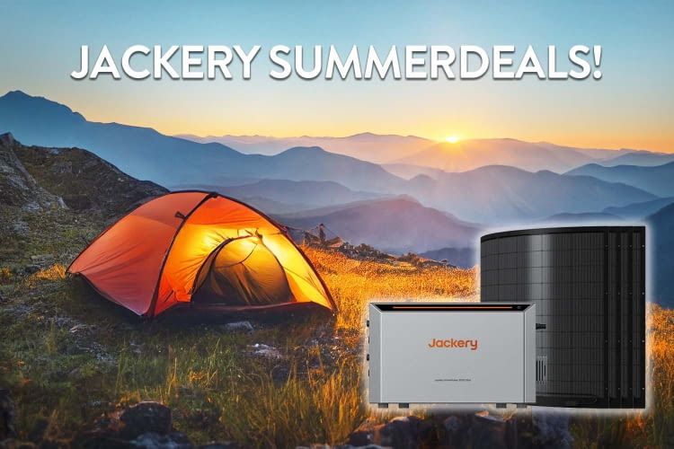Bei den Jackery Summerdeals heftig sparen!