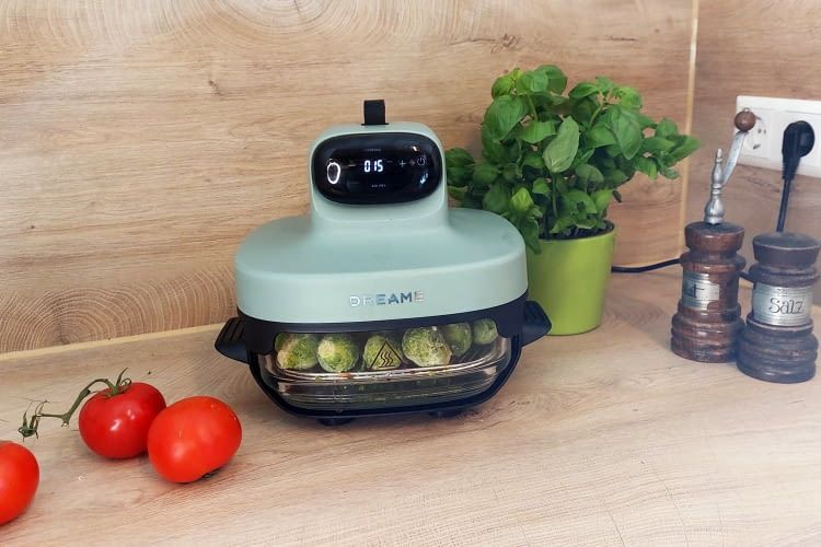 Bei Dreame Tasti stehen zwei verschiedene Garbehälter zur Auswahl