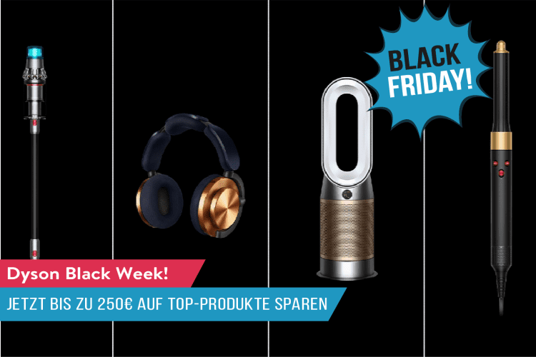 Am Black Friday sind einige der besten Dyson Produkte fast geschenkt!
