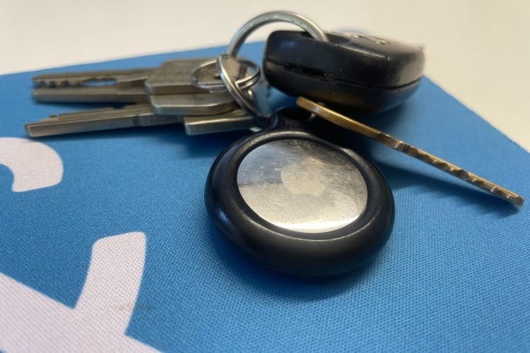 Ein Apple AirTag kann am Schlüsselbund sehr wichtig werden