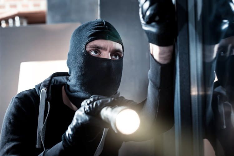 Einbrecher nutzen jede Gelegenheit sich illegal zu bereichern