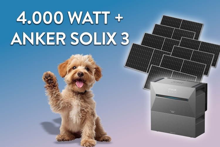 Hier gibt's eine Mini-Solaranlage ganz billig