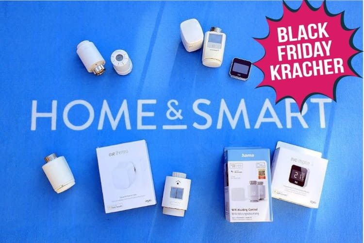 Hier zeigen wir die besten Black Friday Deals bei Amazon zu smarten Heizkörperthermostaten