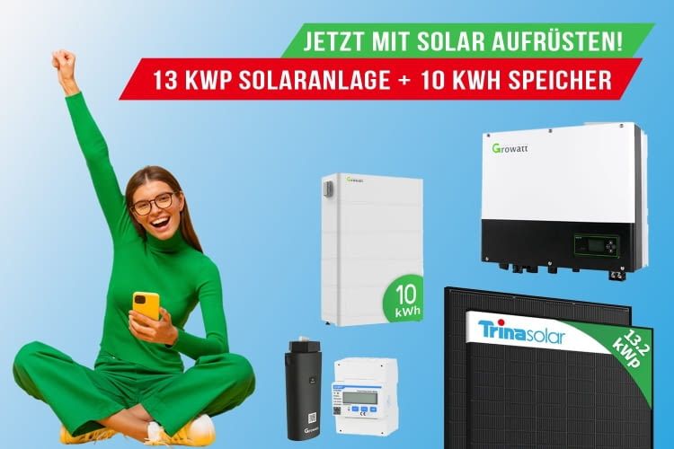 Hier kann beim Kauf eines PV-Sets richtig gespart werden - und das pünktlich zur Saison!