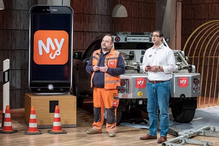 Die Gründer der MySchleppApp: Frank Heck und Santosh Satschdeva