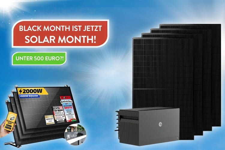 So günstig war ein 2.000 Watt Komplettset noch nie!