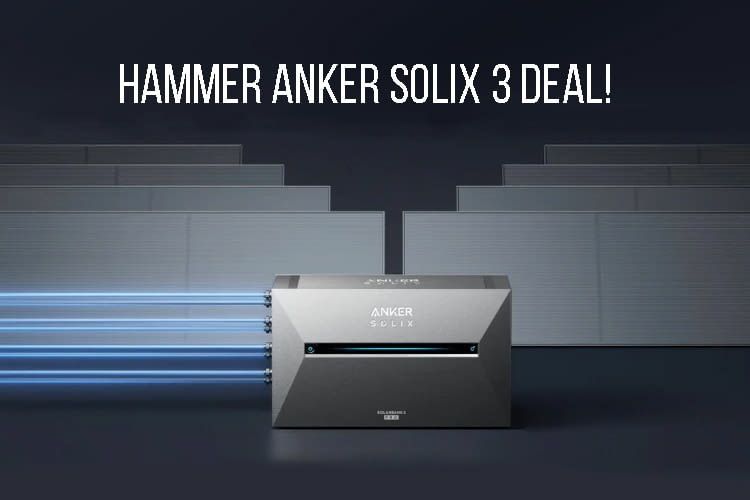 Jetzt die Anker Solix 3 mit einem 2.000 Watt Balkonkraftwerk sichern