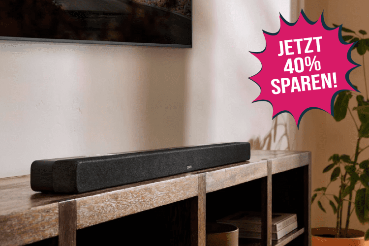 Die Denon DHT-S517 Soundbar mit Subwoofer ist bei Amazon deutlich reduziert