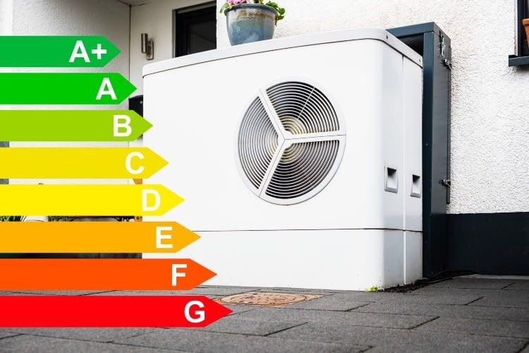 Der Stromverbrauch einer Wärmepumpe kann je nach Modell variieren
