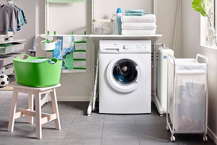 Die Mimbly Mimbox bereitet Waschwasser auf für den nächsten Waschgang