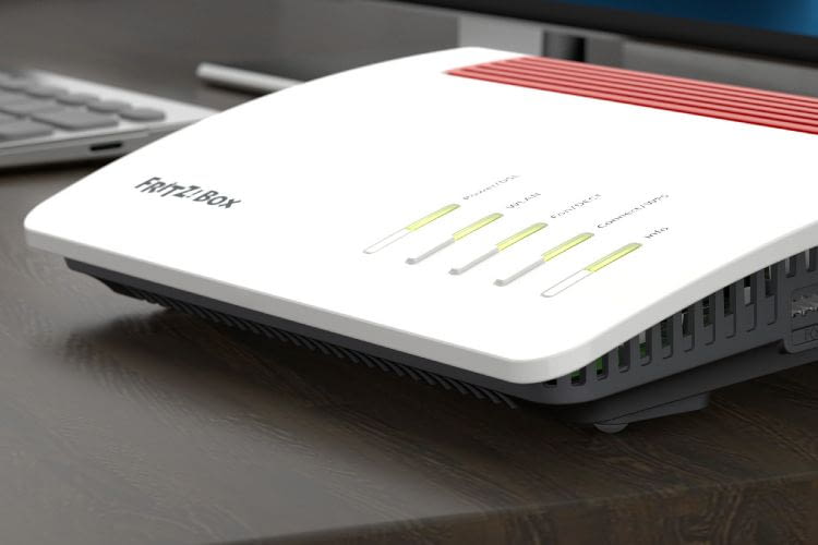 Die FRITZ!Box 7590 AX ist der beste Router für DSL-Internetanschlüsse in unserem Vergleich