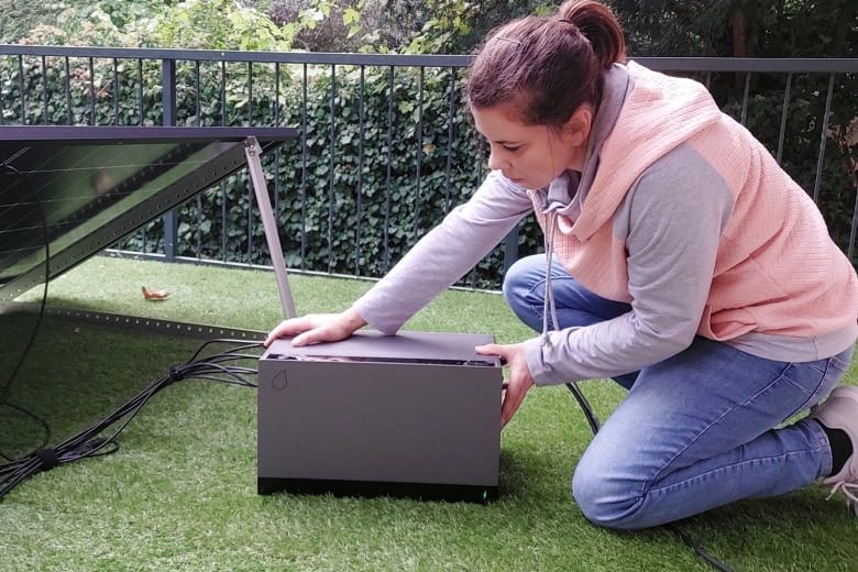 Die meisten Speicher nehmen wenig Platz ein und sind modular erweiterbar