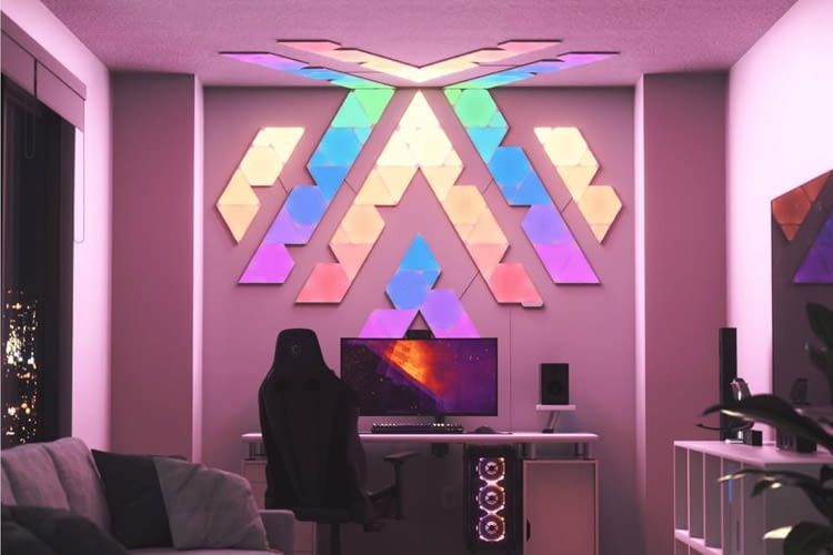 Nanoleaf bietet Leucht-Paneele in verschiedenen, abstrakten Formen an