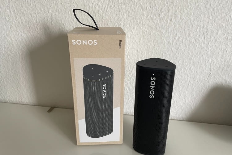 Die Sonos Roam kommt in der typischen Sonos Verpackung