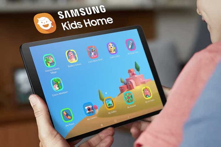 Mit Samsung Kids Home lässt sich ein kindgerechter Tablet-Bereich auf dem Samsung Galaxy Tab A 10.1 einrichten