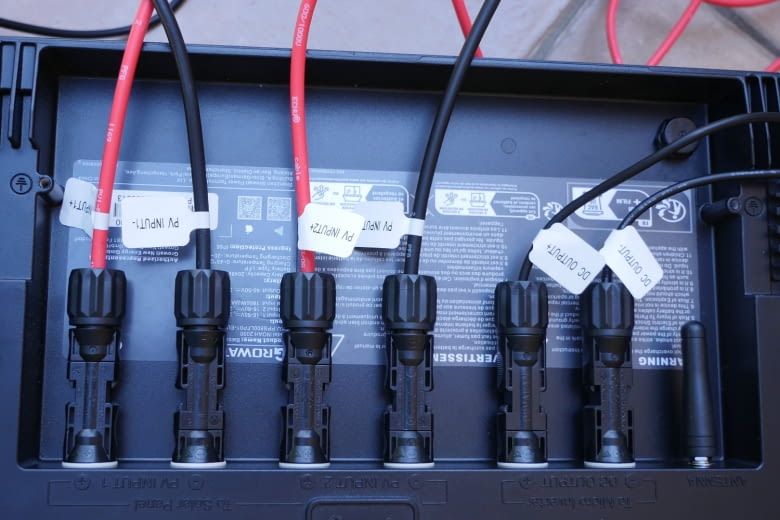 Dieser Speicher punktet durch seine übersichtliche Beschriftung