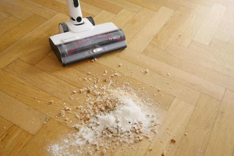 Der Tineco Pure One Station 5 reinigte den Boden einwandfrei