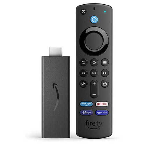 Der Amazon Fire TV Stick Full HD mit Alexa-Fernbedienung