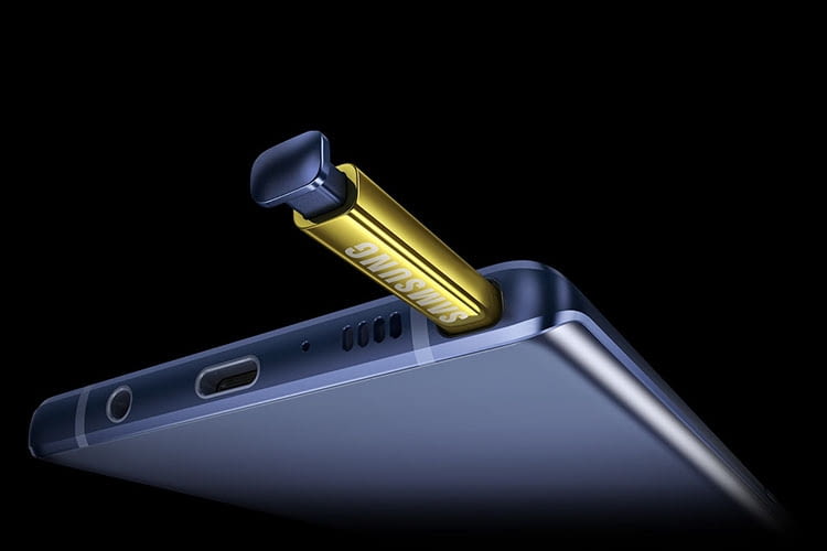 Der S-Pen von Samsung Galaxy Note9 ist Bluetooth-fähig 