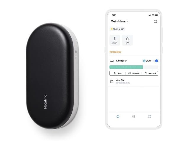 Der Netatmo AC Controller sit ebenfalls mit Siri, Alexa und dem Google Assistent kompatibel