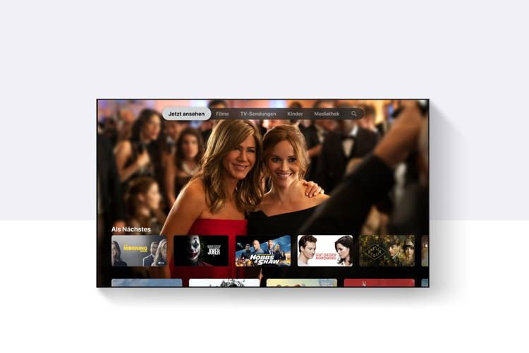 Das Interface des Apple TV 4K ist ausgesprochen übersichtlich und einfach zu navigieren