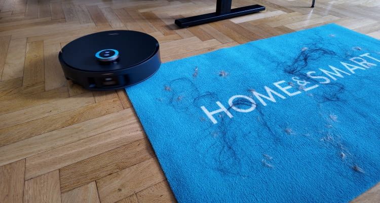 Der Mova Mobius 60 bestand den Teppichtest