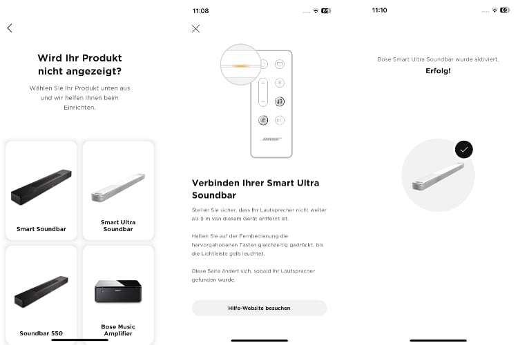 In unserem Test gab es bei der Einrichtung nur ganz kurz minimale Probleme
