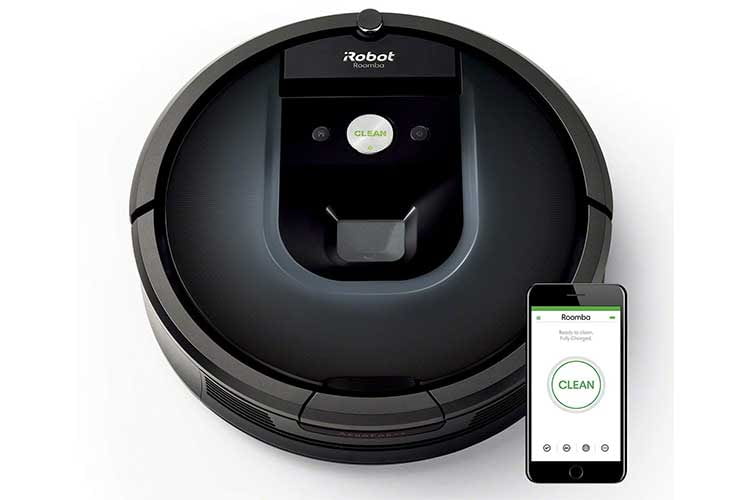 Die App von iRobot Roomba ist übersichtlich. Der Roboter kann auch ohne Smartphone App bedient werden