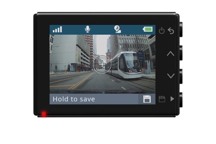 Garmin Dash Cam 55 kann über das Display und per Sprache bedient werden