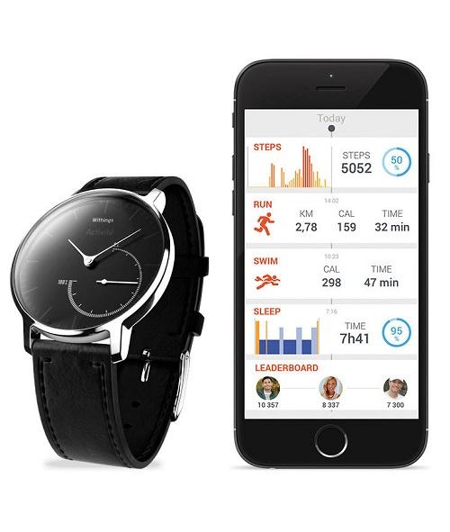 Withings Activté Steel mit Health Mate App @ withings.com