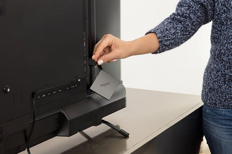 Die Installation der Amazon Fire TV Streaming-Box ist in drei Schritten erledigt