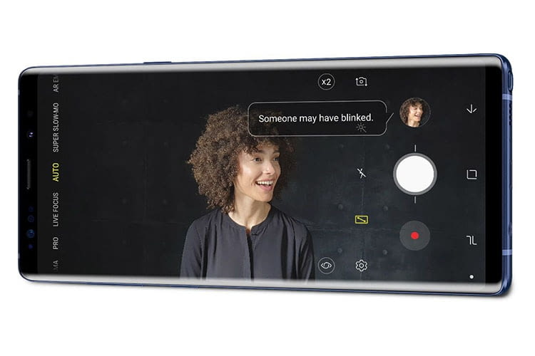 Samsung Galaxy Note9 weist auf Mängel im Bildaufnahmen hin 