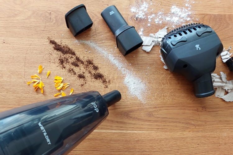 Unsere Prüfmaterialien waren in wenigen Sekunden eingesaugt