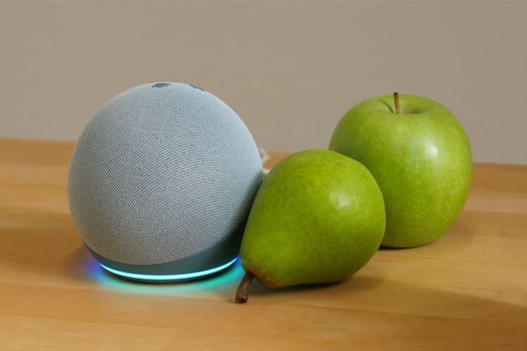 Echo Dot 5 ist einer der kleinsten Alexa Smart Speaker von Amazon