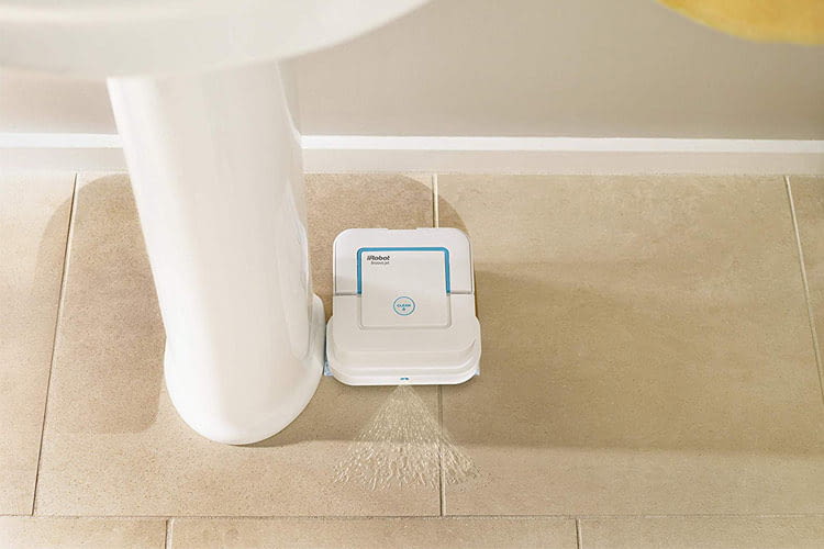 iRobot empfiehlt diesen Wischroboter für Badezimmer- oder Küchenböden