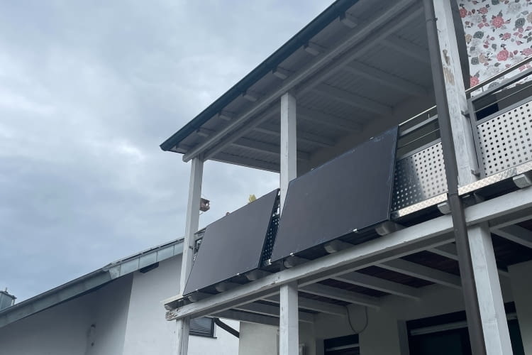 Aufgebaut sehen die Module elegant aus