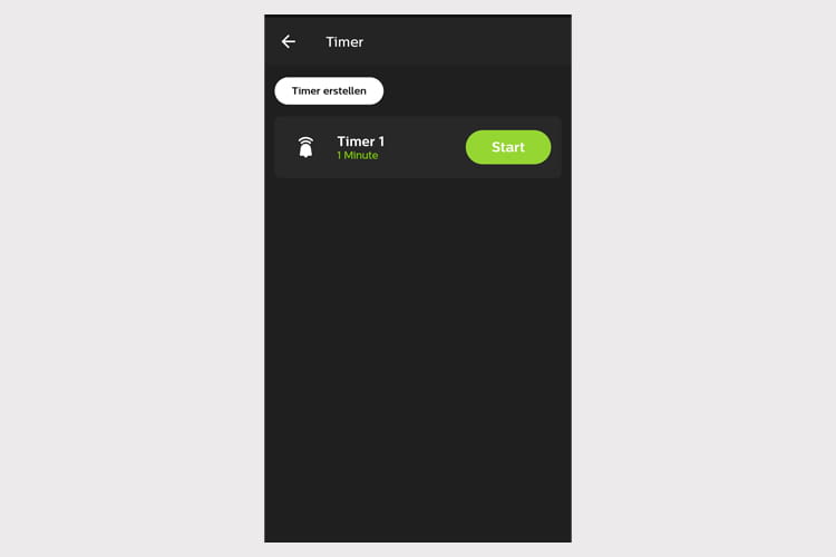 In unserem Test der Philips Hue App funktionierte der Timer zuverlässig