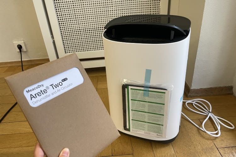 Mithilfe der ausführlichen Bedienungsanleitung konnten wir die vielen Funktionen des Meaco Luftentfeuchters testen