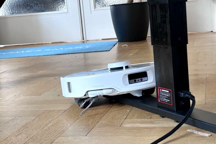 Der Roborock konnte sich aus Situationen wie dieser selbstständig befreien