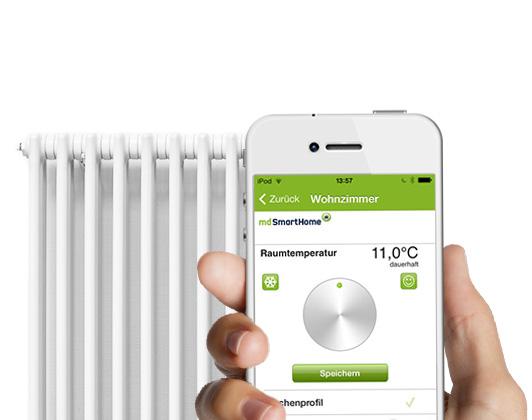 Mobilcom Debitel Smart Home App Heizungssteuerung