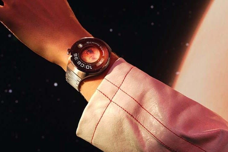 Für diese Uhr wurde Luft- und Raumfahrt-klassifiziertes Titanium verwendet